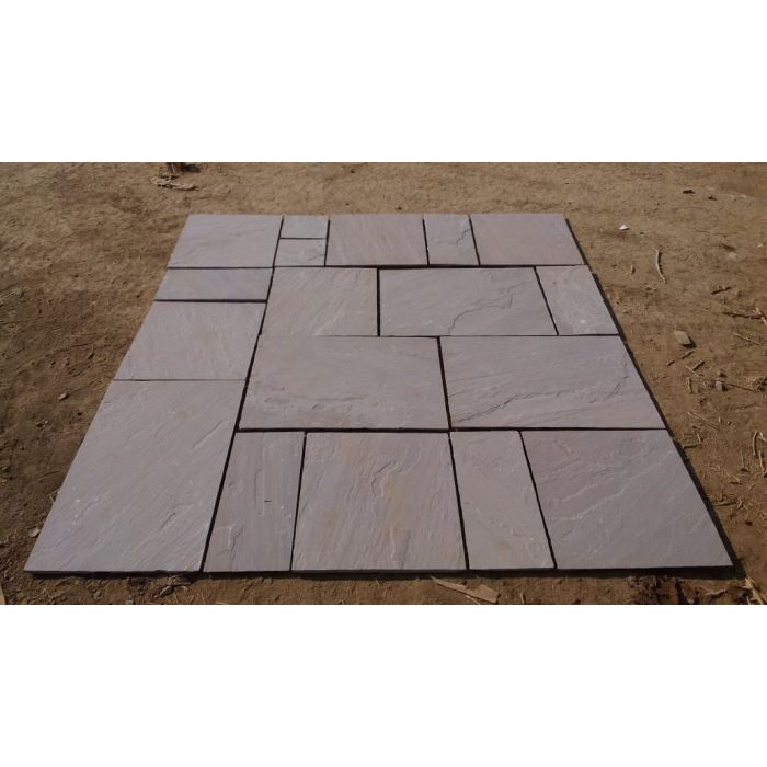 Indian Sandstone Paving - Autumn Brown | Emerys